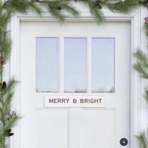 Hearth & Hand Merry and Bright sign